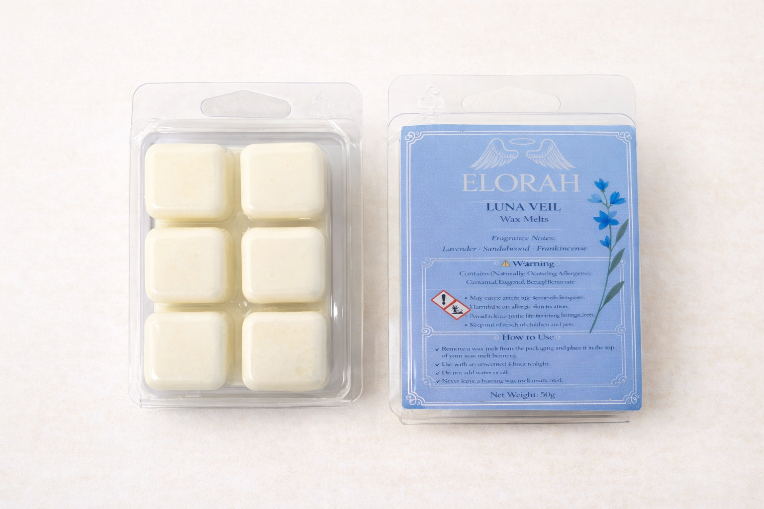 Luna Veil Wax Melts - 50g