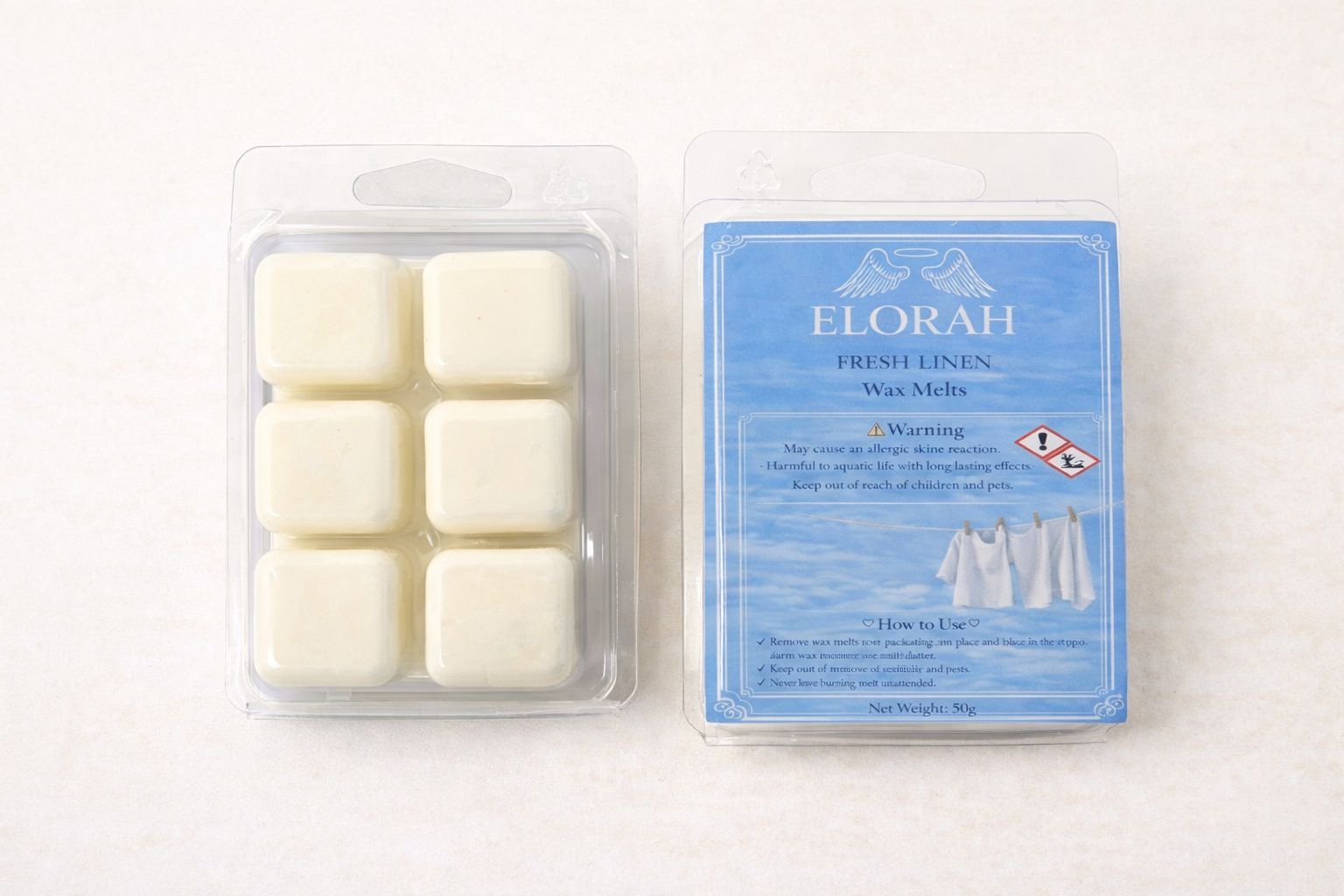 Fresh Linen Wax Melts - 50g